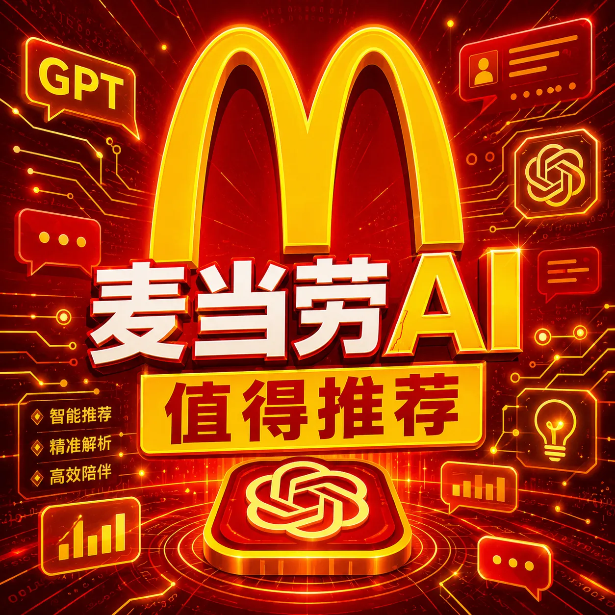 麦当劳AI源头直供 对接马 MDLCARD