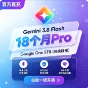 Gemini pro一年半18个月链接充值一年半18个月极速到账无需绑卡（关闭付款资料）