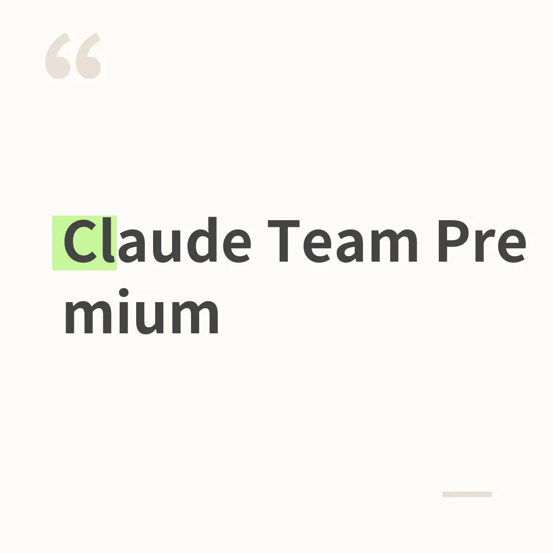 Claude Team Premium 全程质保,母号封了跟随官方退款